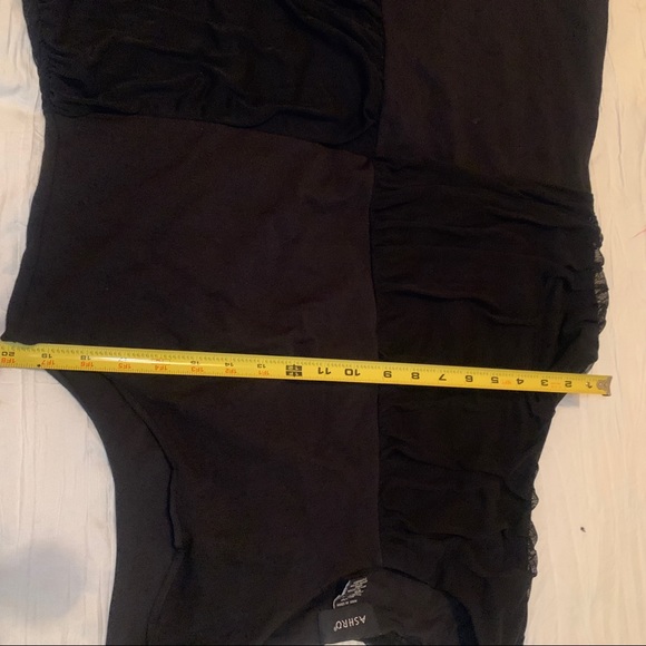 Ashton Black on Black Color Block Dress - Picture 9 of 11